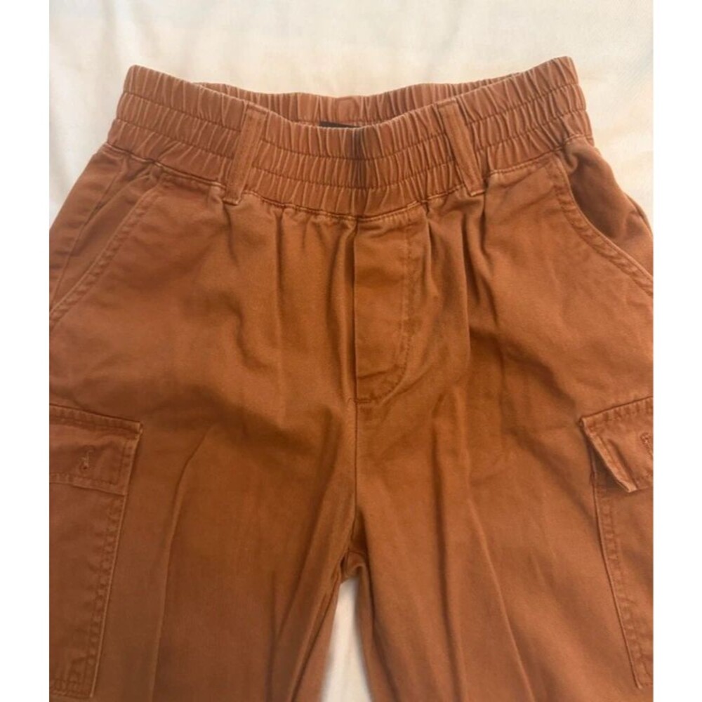 Forever 21 Brown Cargo Pants Jogger Utility Pants Size S - Picture 4 of 7